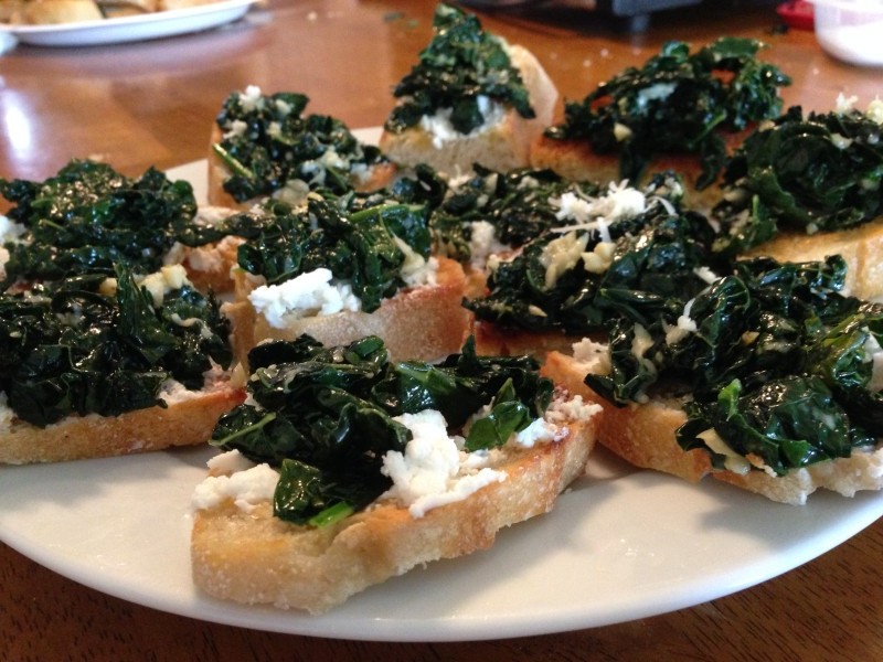 Bruschetta with Kale - Copy - Copy